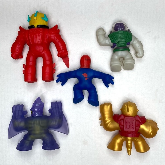 Bundle Heroes of Goo Jit Zu Stretchy Action Figures Mixed Lot (A10) - Picture 2 of 14
